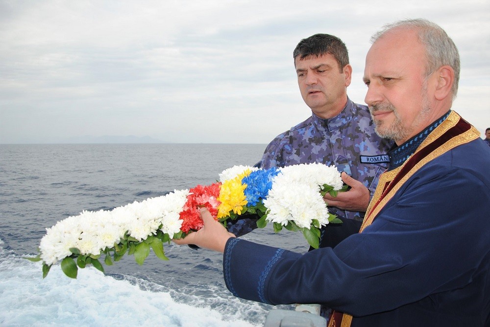 Ziua Veteranilor. Ceremonie emoționantă, organizată de echipajul Fregatei ”Regele Ferdinand”