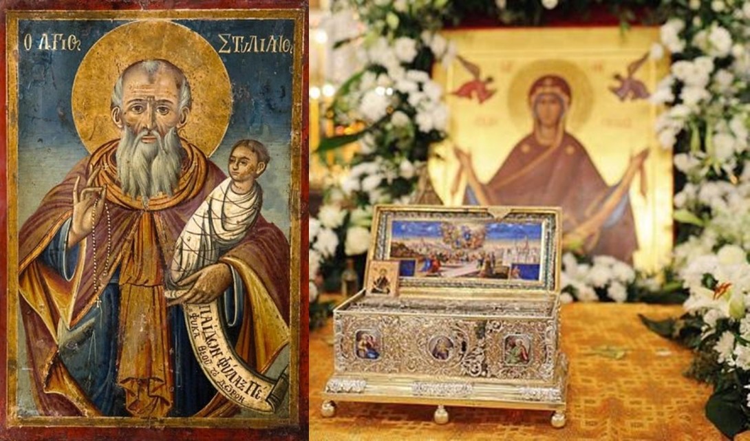 Sfântul Cuvios Stelian, ocrotitorul copiilor