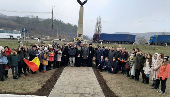 Monument dedicat grănicerilor și eroilor români căzuţi în Primul Război Mondial, inaugurat la Rezina