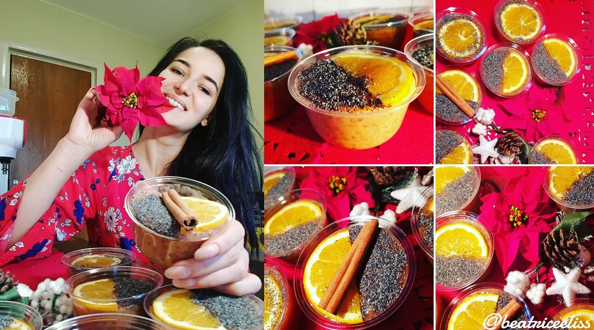 Din Bucătăria Lui Eliss: Budincă de tapioca cu portocale, scorțișoară și mac albastru de Himalaya