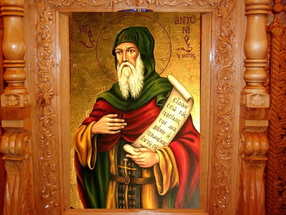 Sfântul Cuvios Antonie cel Mare, împăciuitorul oamenilor cu Dumnezeu