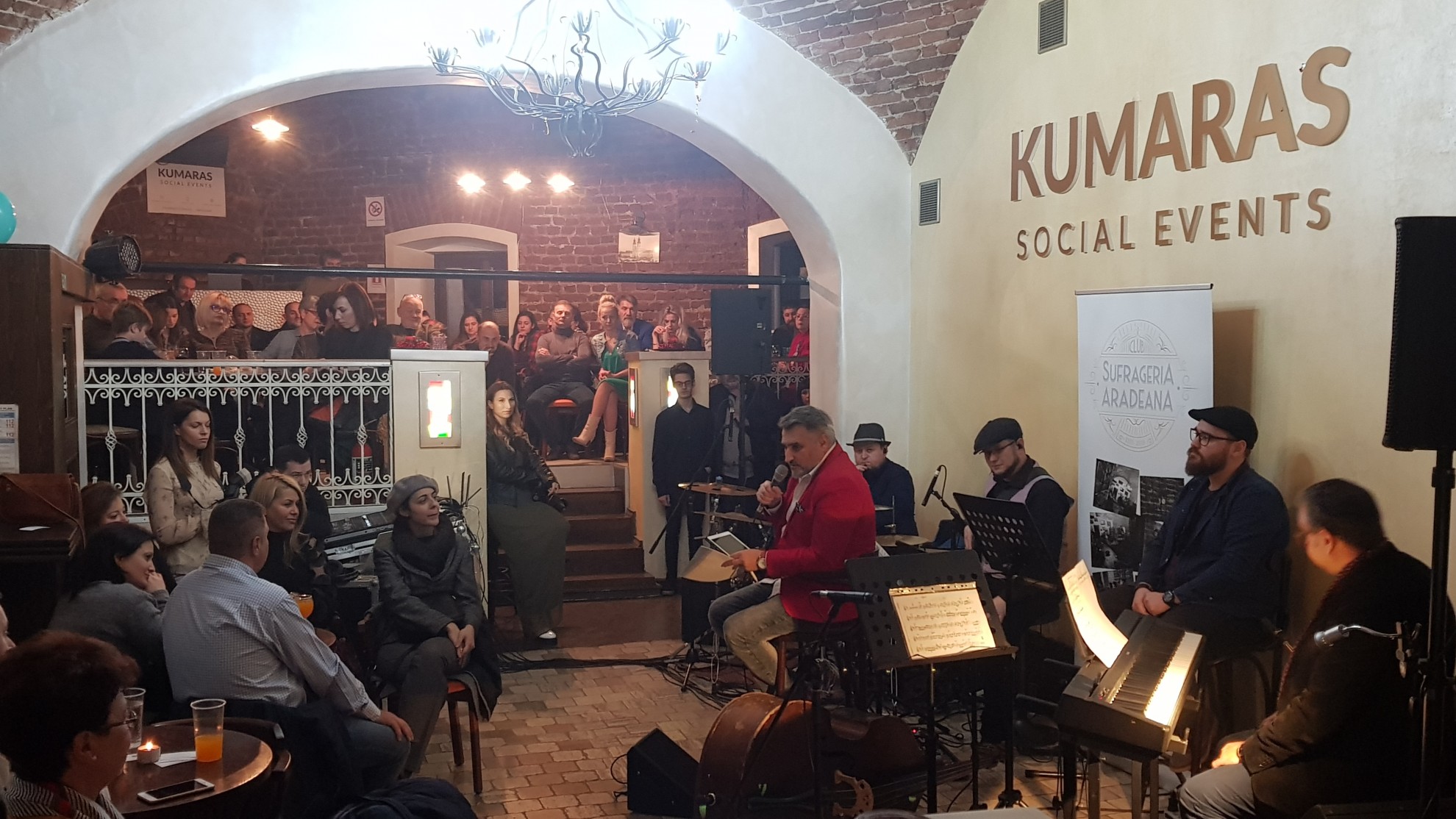 What a wonderful world! Concert de Jazz în premieră, oameni faini și multă voie bună, în Arad, la Sufrageria arădeană