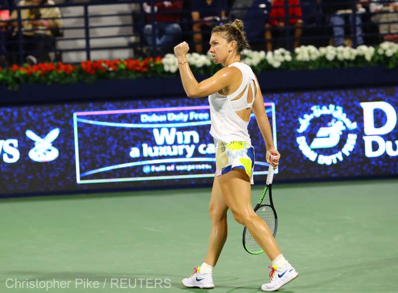 Simona Halep, calificare fără emoții în finala turneului WTA de la Dubai