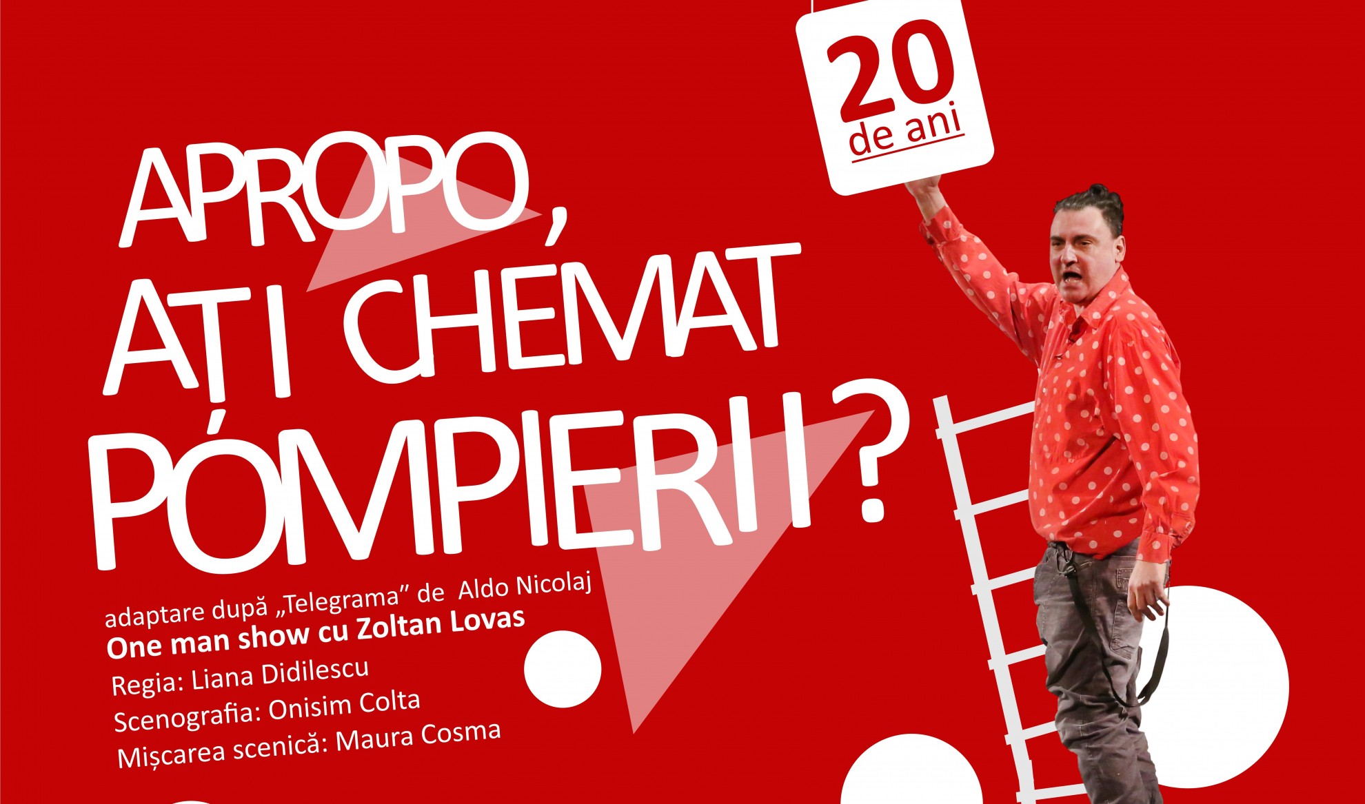 ”Apropo, ați chemat pompierii?”. Cel mai longeviv spectacol arădean, la ceas aniversar