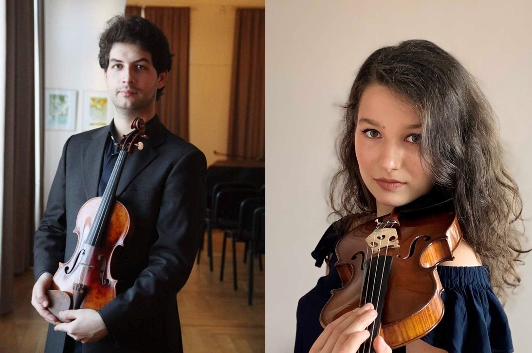 Valentin Șerban și Maria-Alexandra Bobeico, calificați în etapa a II-a a secțiunii de Vioară de la Concursul Enescu 2020