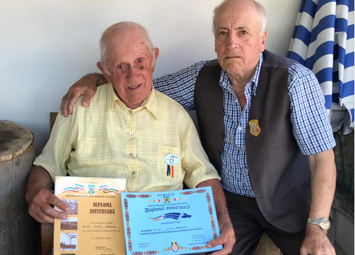 Încă un erou în veșnicie. Veteranul de război Simion Baranciu a încetat din viață la 101 ani