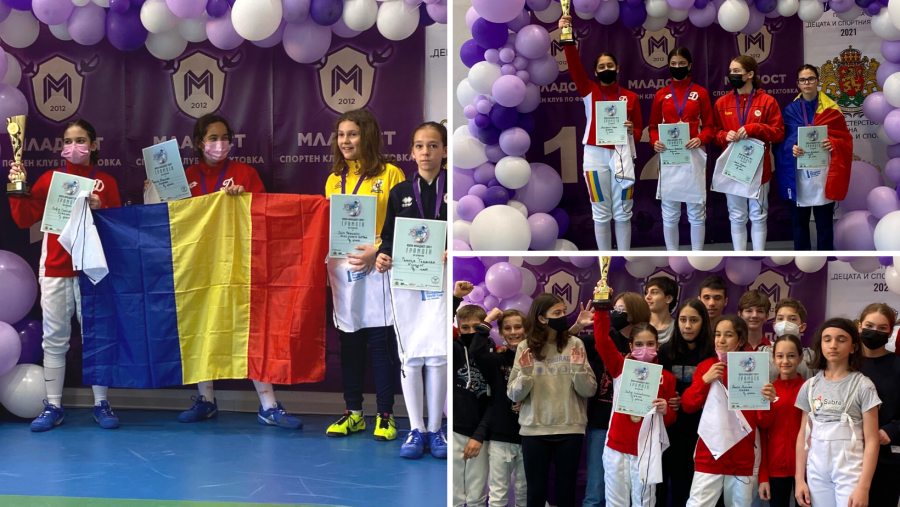 14 medalii românești, dintre care 4 de aur, la Mladost Cup Bulgaria!