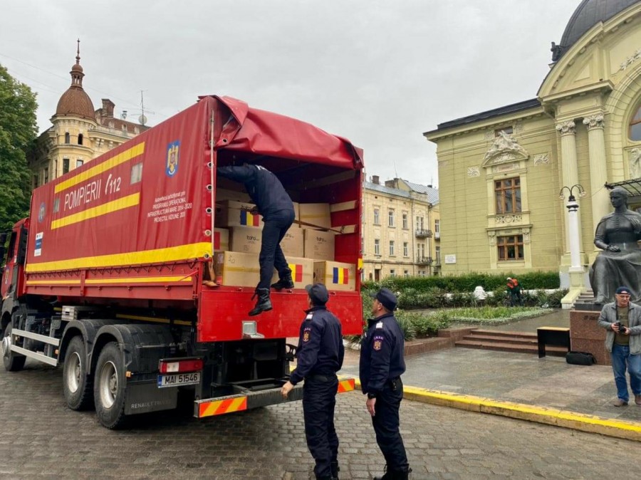 România în sprijinul Ucrainei. O nouă misiune internațională condusă de pompierii arădeni