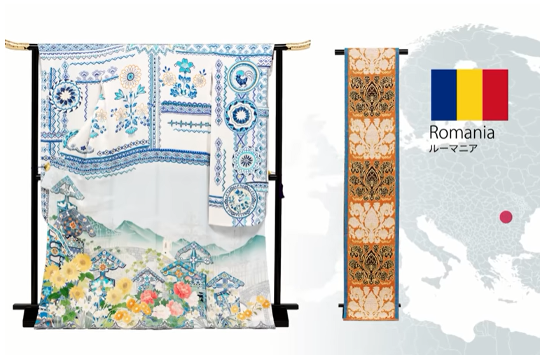 Știai? Japonia a creat peste 200 modele de kimono în onoarea fiecărei țări participante la Jocurile Olimpice de la Tokyo