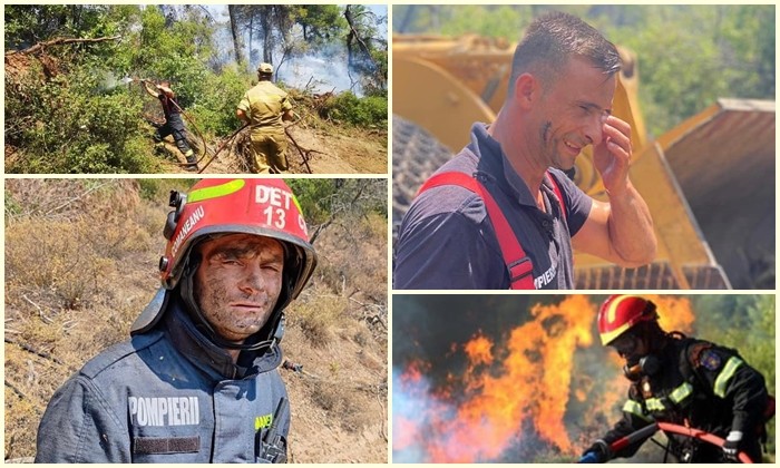 Presa din Grecia laudă intervenția pompierilor români: ”Meticulozitatea și reflexele instinctive sunt uimitoare”