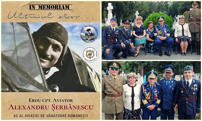 Eroul Alexandru Șerbănescu, comemorat la 77 de ani de la ultimul zbor