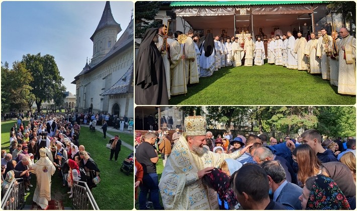 (FOTO) PS Emilian Crișanul, la Catedrala Arhiepiscopală Sfântul Ioan cel Nou de la Suceava: „Dragostea lui Dumnezeu este liantul dintre Cer și pământ”