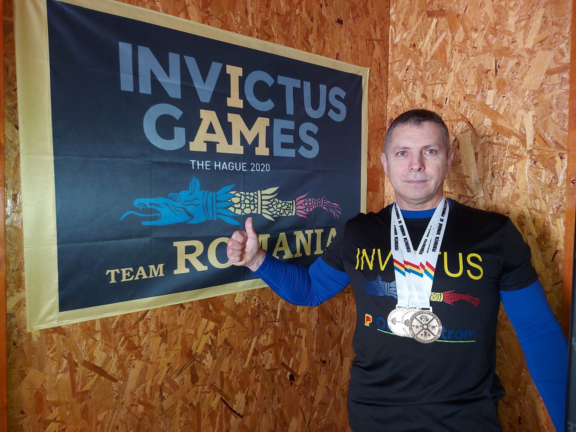 Nu demult, Eugen Mănăilă mergea într-un scaun cu rotile. Astăzi este campion național de powerlifting, la categoria 93 kilograme, Masters 2