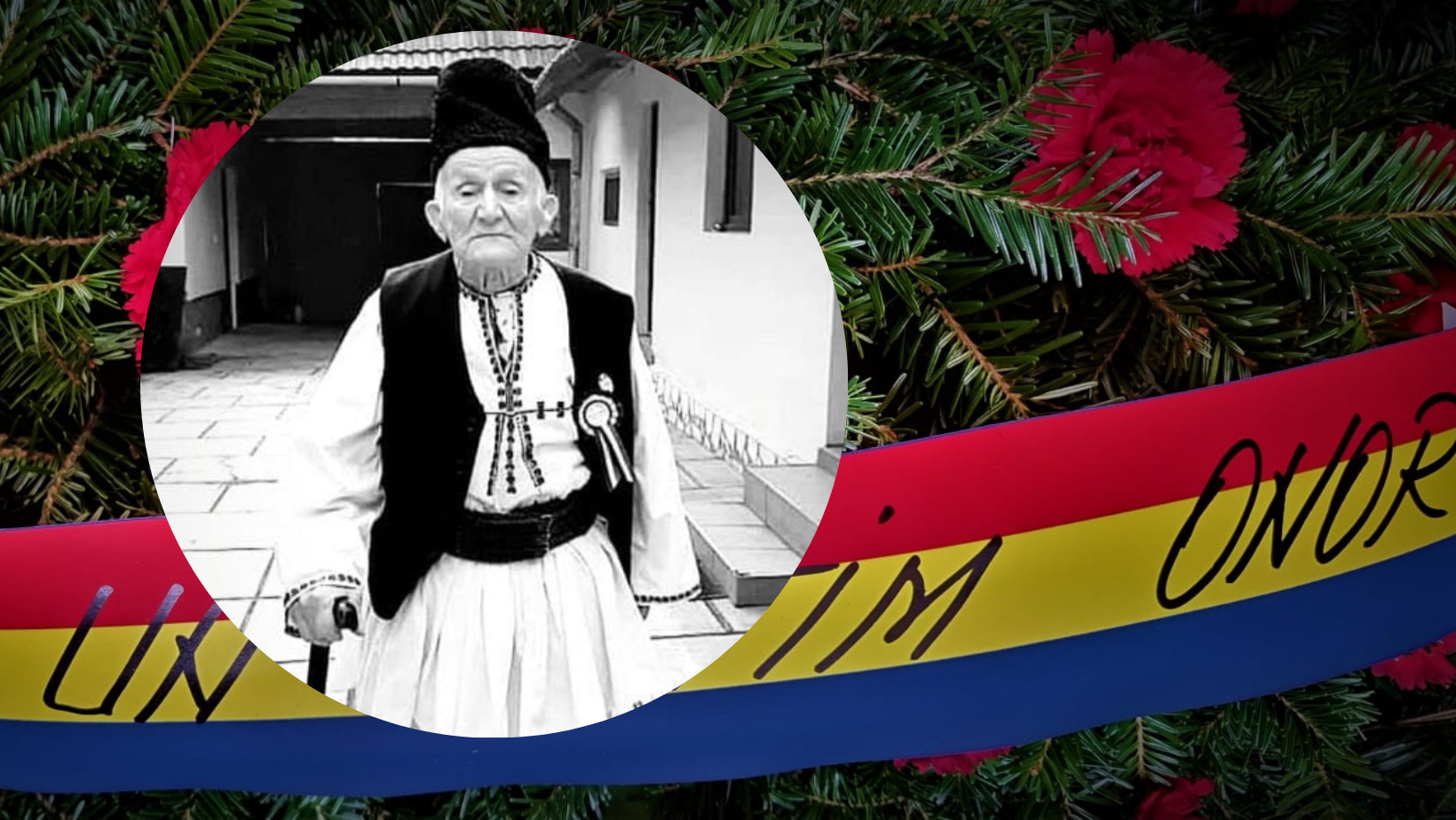 Un ultim onor, la ultimul veteran din Râu Sadului, moș Ilie Răduț!
