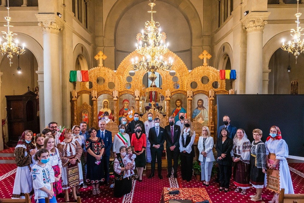 Omagiu adus Reginei-Mamă Elena a României la Florența