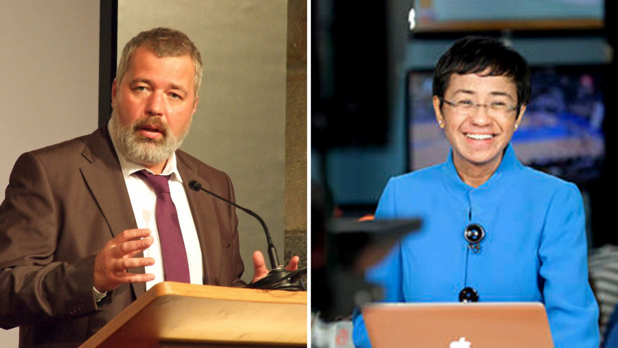 Premiul Nobel pentru Pace a fost câștigat de jurnaliștii Maria Ressa și Dmitri Muratov