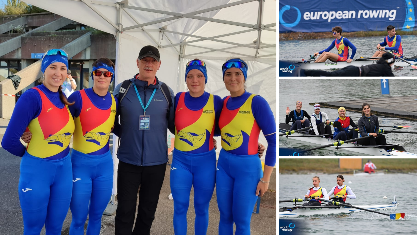 România, locul 1 în clasamentul pe națiuni la Campionatele Europene de Canotaj la Juniori