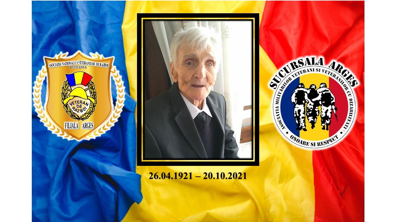 Armata României a mai pierdut un simbol. Veteranul de război Adrian Vînătoru a trecut la cele veșnice