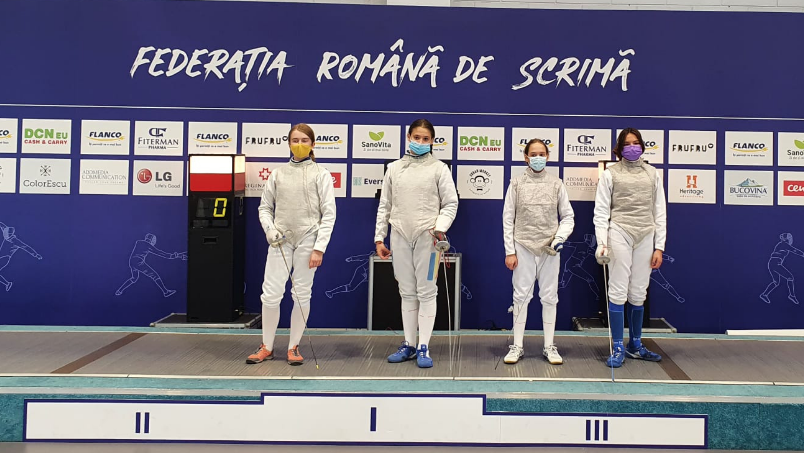 Alexandra Adoch a cucerit Cupa României DCNEU U13 la floretă feminin