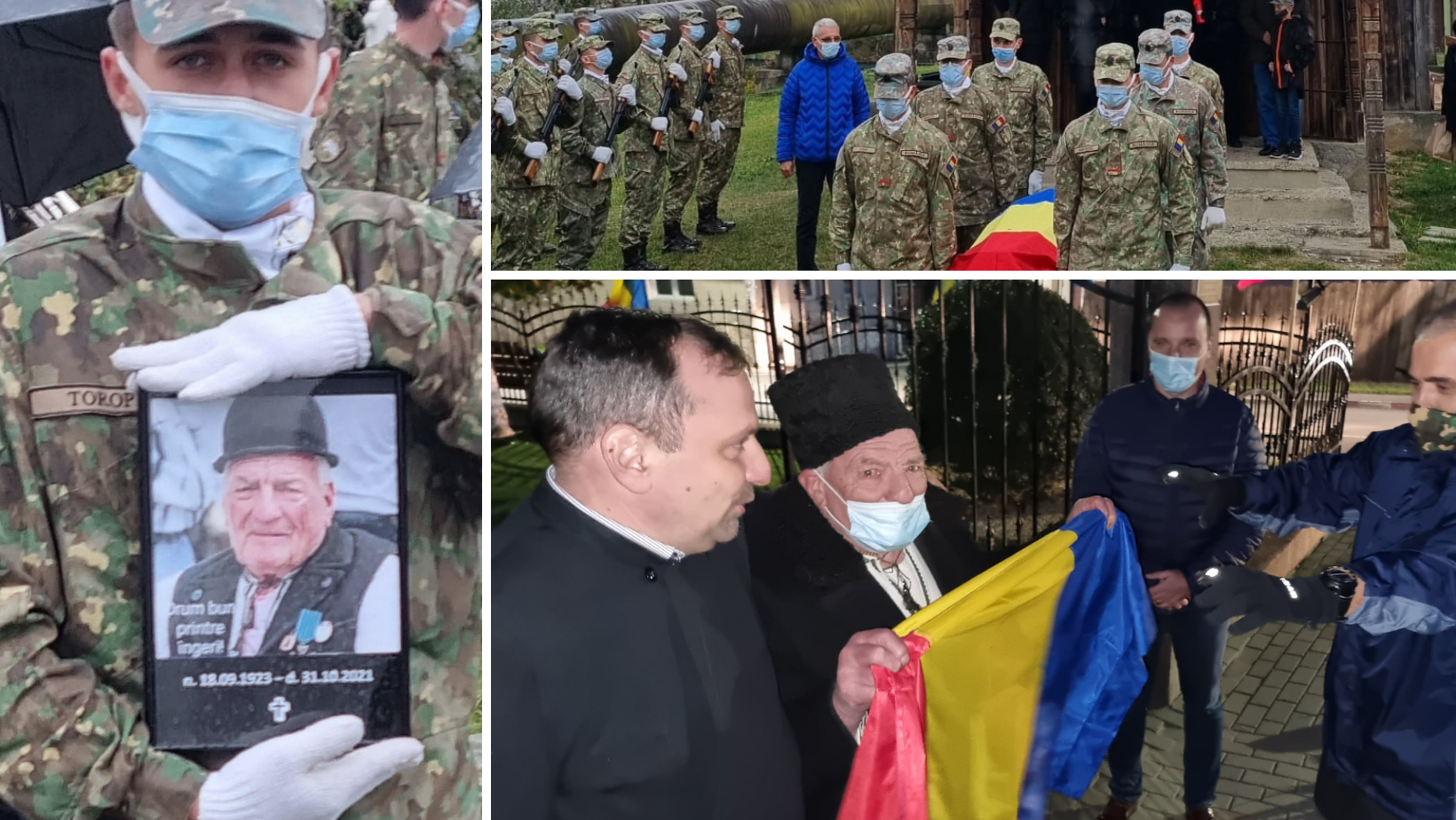 Veteranul de război Constantin Lotrean a trecut la cele veșnice la 98 de ani