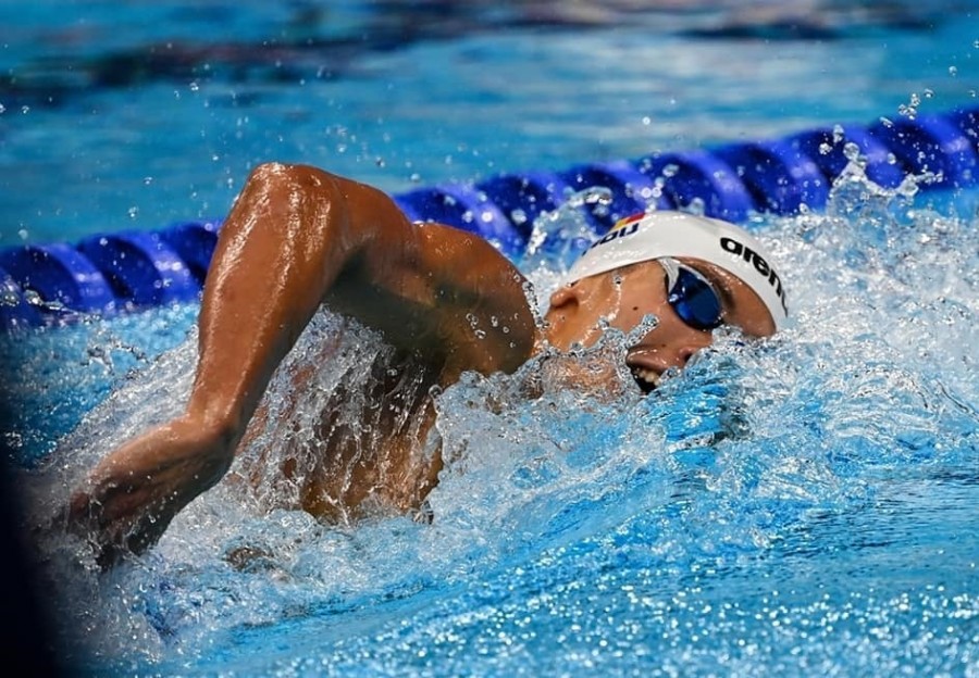 David Popovici este în finala de 200 m liber de la Kazan