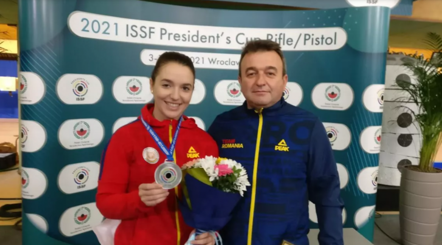Laura Ilie, performanță la tir! Românca a obținut aur și argint la Cupa Mondială din Polonia