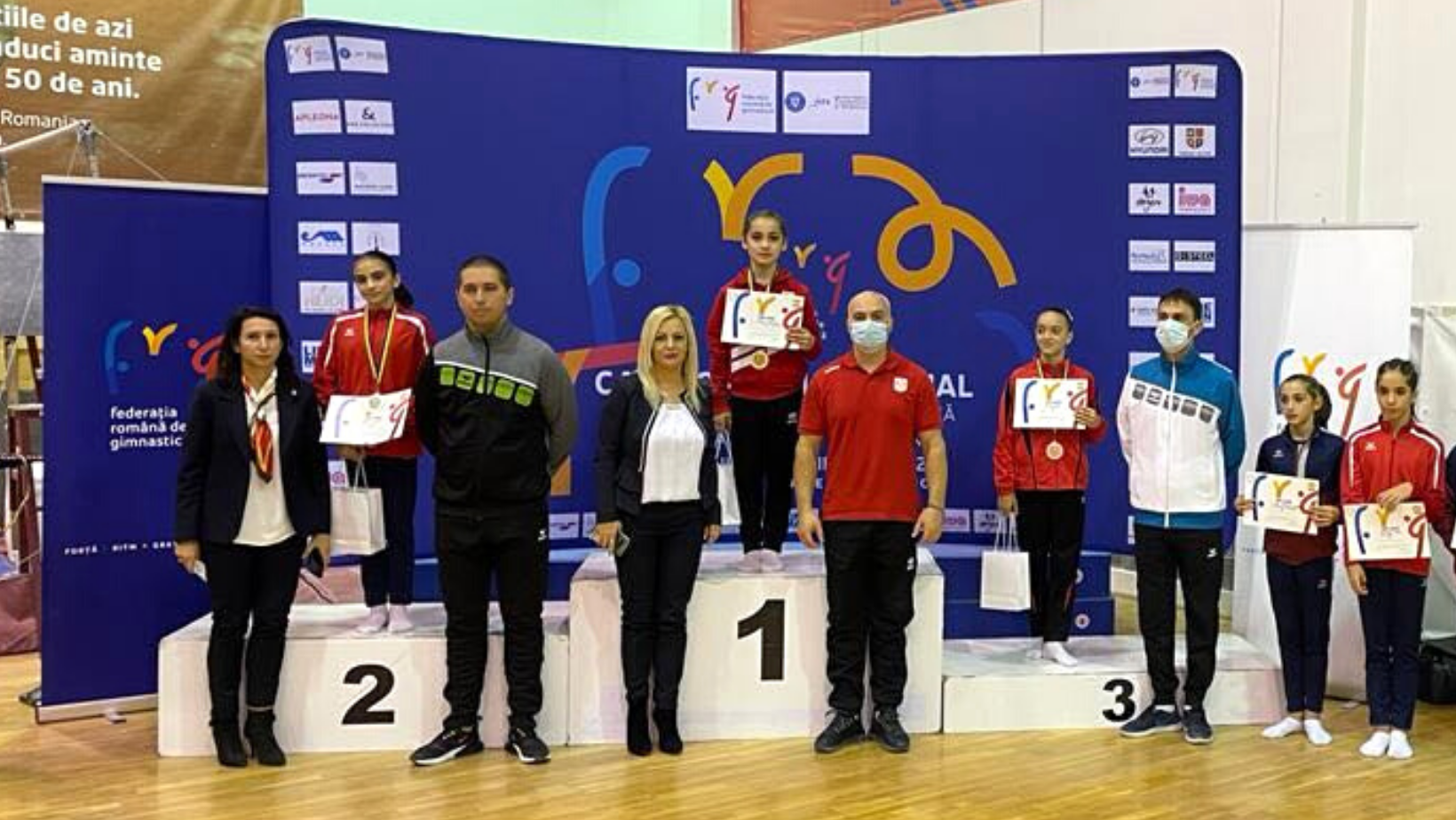 Gimnasta Marcela Cercea, vicecampioană națională la junioare II