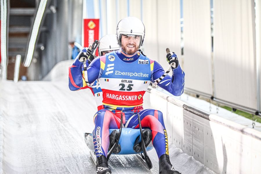 Echipajul de dublu-sanie al României s-a calificat la Jocurile Olimpice de la Beijing 2022