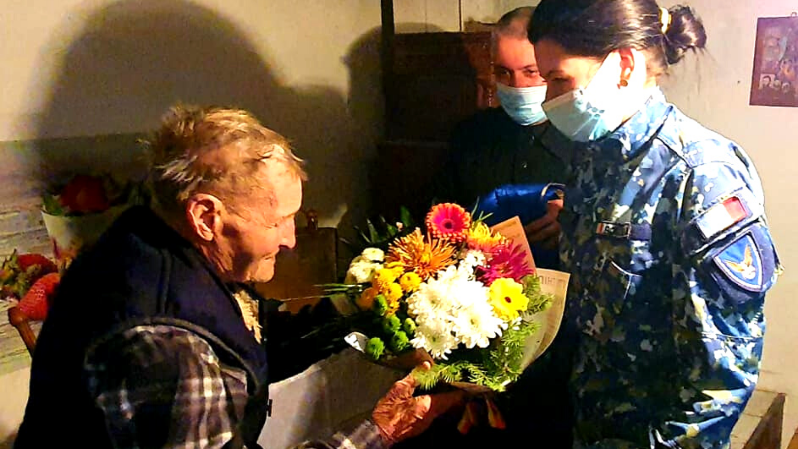 100 de ani de viață, 100 de ani de istorie. Veteranul de război Tănase Delcea, sărbătorit la centenar