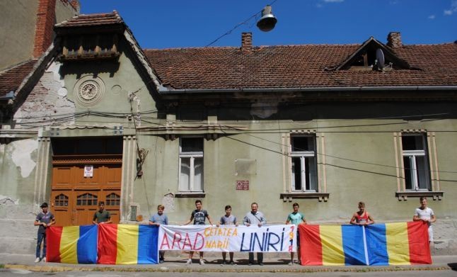 La Arad, în sufrageria Unirii