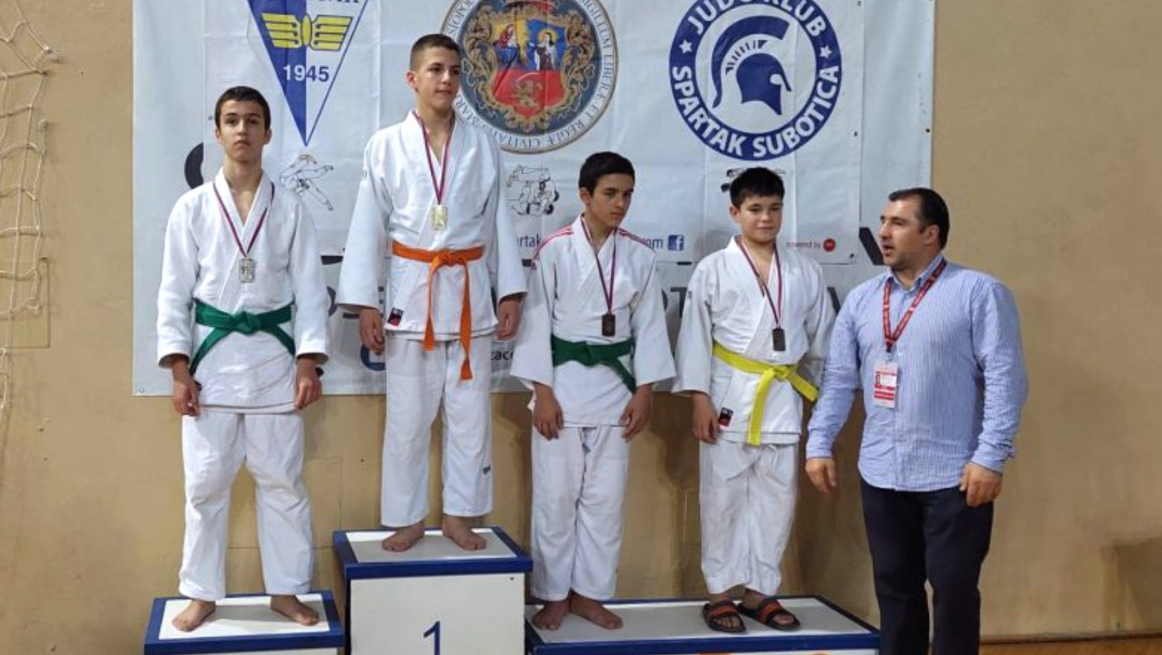 Judoka pe tatami: Arădeanul Alin Tincu, pe podium la Subotica