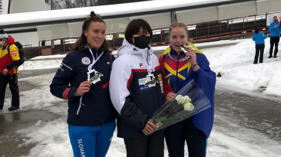 Georgeta Popescu, medaliată cu bronz la monobob în World Series