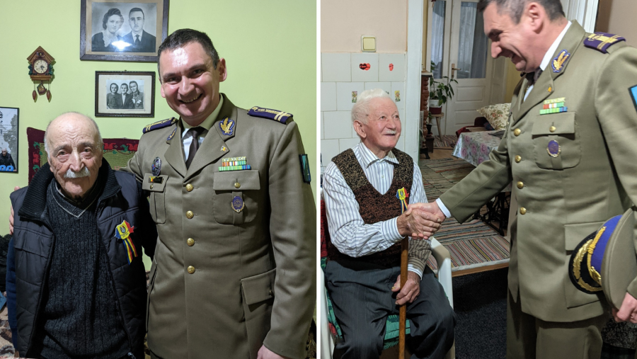 100 de ani de viață, 100 de ani de istorie! Încă doi veterani de război au ajuns la centenar