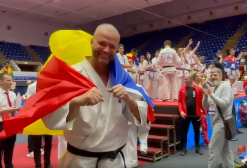 Ionel Paveluc, Vicecampion Mondial la Ashihara Karate în 2021