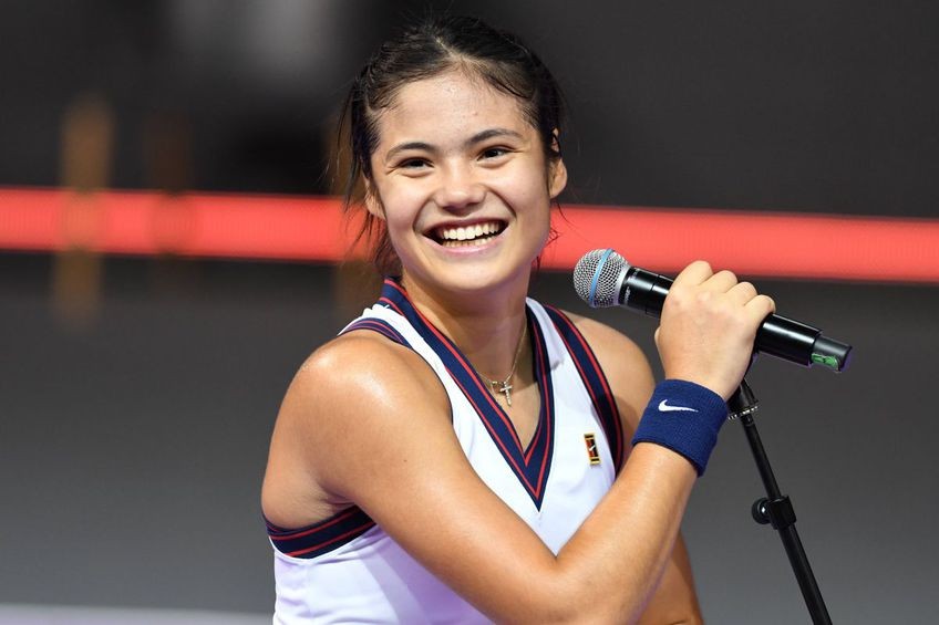 Emma Răducanu, desemnată Personalitatea sportivă a anului 2021 în Marea Britanie
