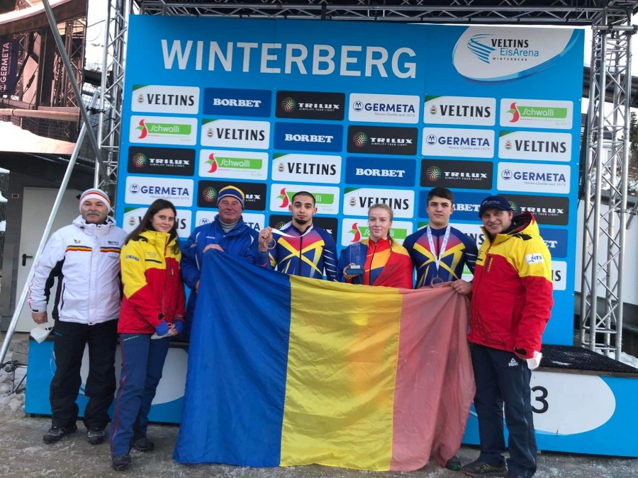 Georgeta Popescu este campioană europeană de juniori şi tineret la monobob
