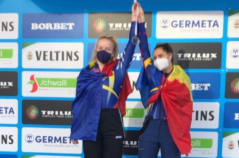 Aur, argint şi bronz european pentru Georgeta Popescu şi Antonia Sârbu la bob-2 feminin, în finala Cupei Europei