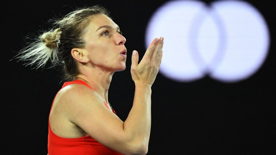 Simona Halep s-a calificat fără emoții în sferturi la Australian Open