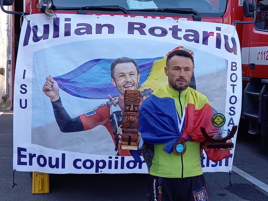 Iulian Rotariu, pe prima poziţie a ultra-maratonului ”Nomad” din Laponia Finlandeză, după 84 de kilometri