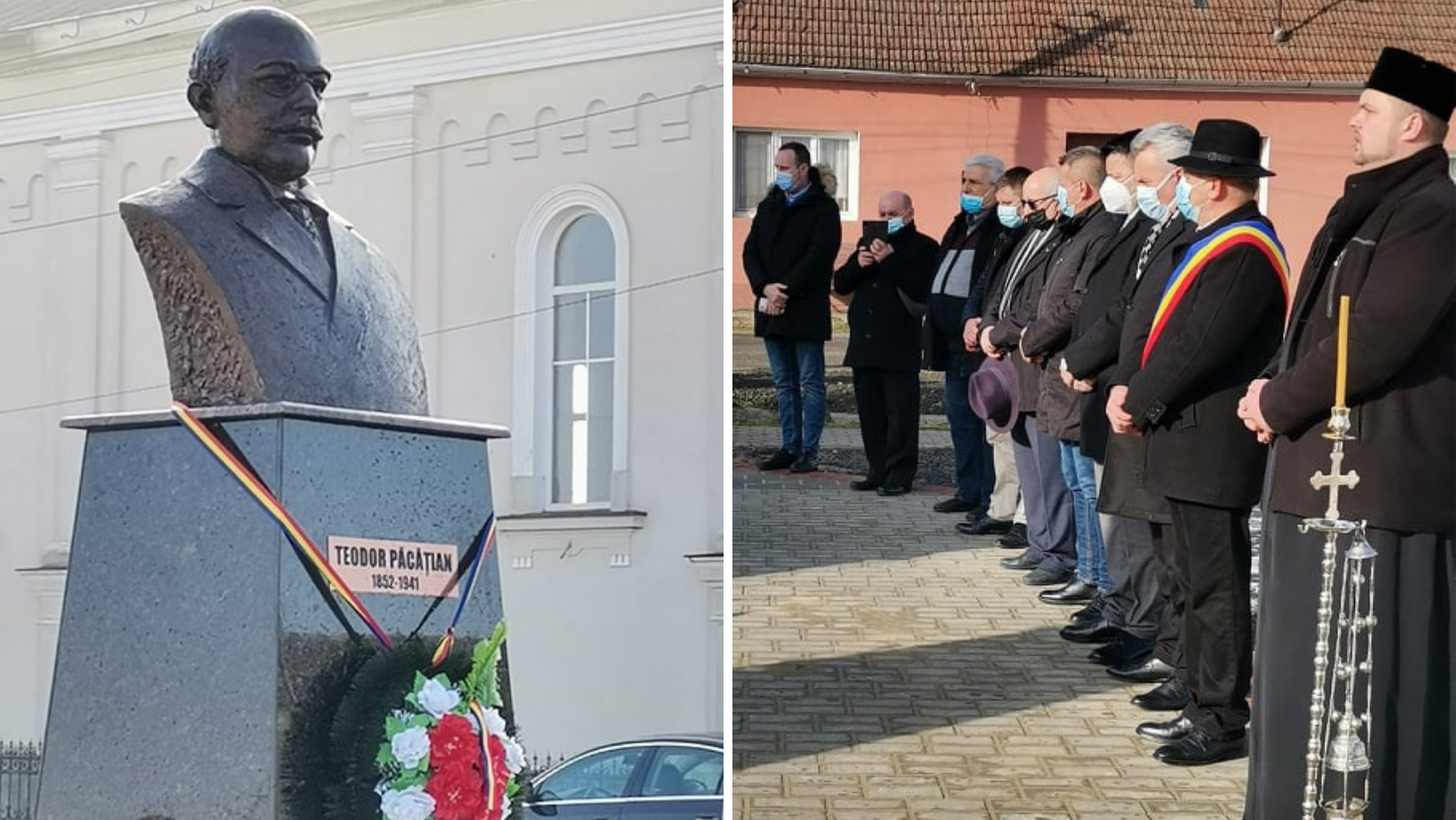 Istoricul Teodor V. Păcățian, omagiat în localitatea natală la 81 de ani de la moarte