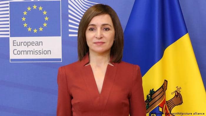 Maia Sandu a semnat cererea de aderare a Republicii Moldova la Uniunea Europeană