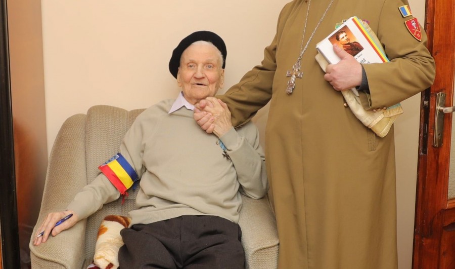 Gheorghiță Săvel, veteran de război și deținut politic în timpul regimului comunist, a împlinit 101 ani