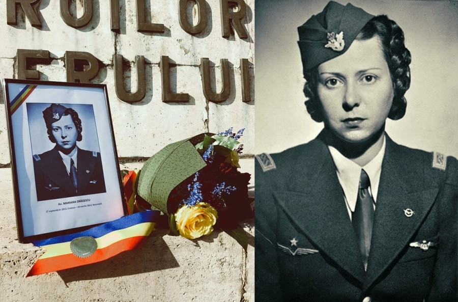 Mariana Drăgescu, aviatoare a Escadrilei Albe în timpul celui de-al Doilea Război Mondial, de 9 ani în veșnicie