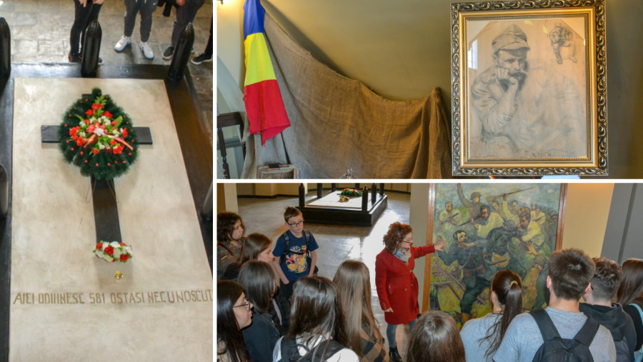 Eroii din Primul Război Mondial, comemorați printr-o expoziție aparte la Mausoleul Eroilor din Focșani