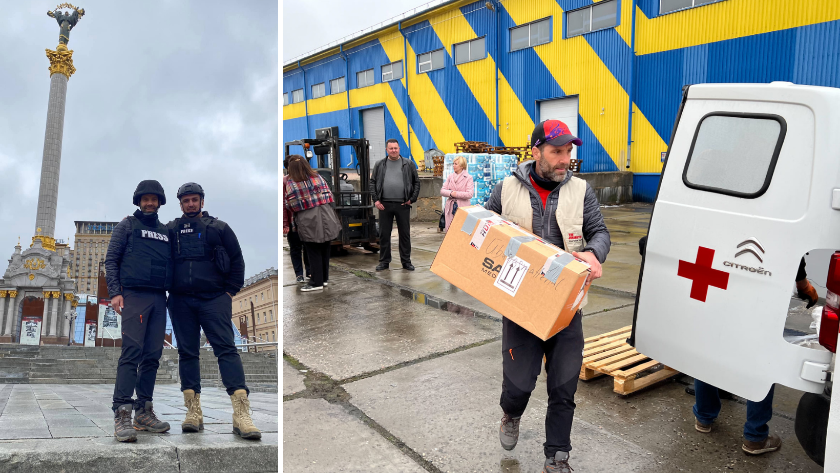 Maratonistul Tibi Ușeriu, într-o nouă misiune de suflet. De data asta, cu ajutoare, în zonele afectate de război în Ucraina