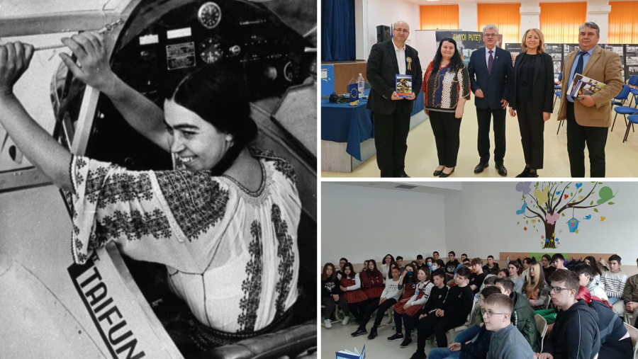 Anul 2022 - Anul Smaranda Brăescu. Prima femeie pilot din România a fost omagiată la Alba Iulia și Ciugud