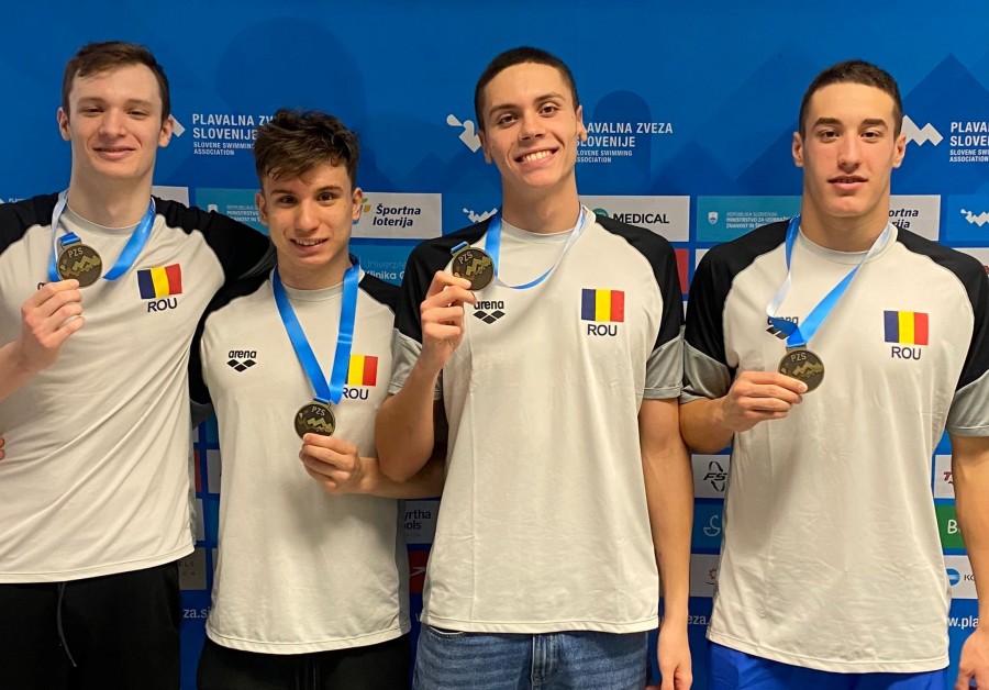 Trei medalii de aur pentru România în ziua a doua la Multinations Junior Swimming Meet