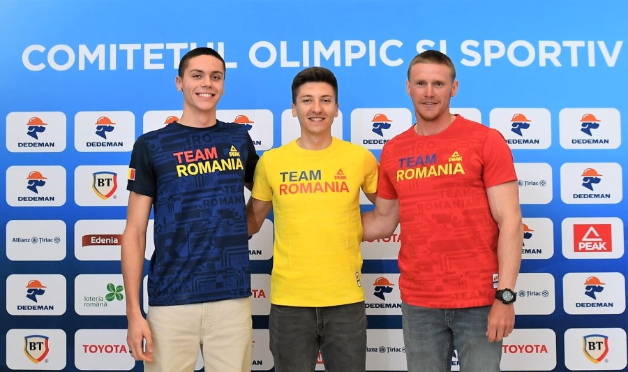 David, Cătălin și Vlad sunt beneficiarii burselor olimpice pentru pregătirea Jocurilor Olimpice Paris 2024