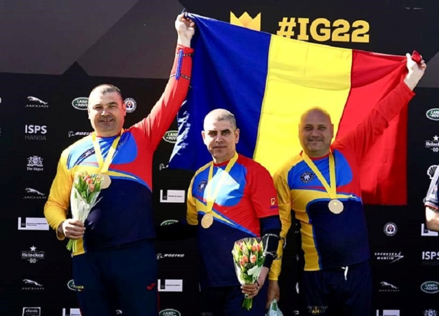 Echipa României a câștigat prima medalie de aur la Jocurile Invictus Haga 2022
