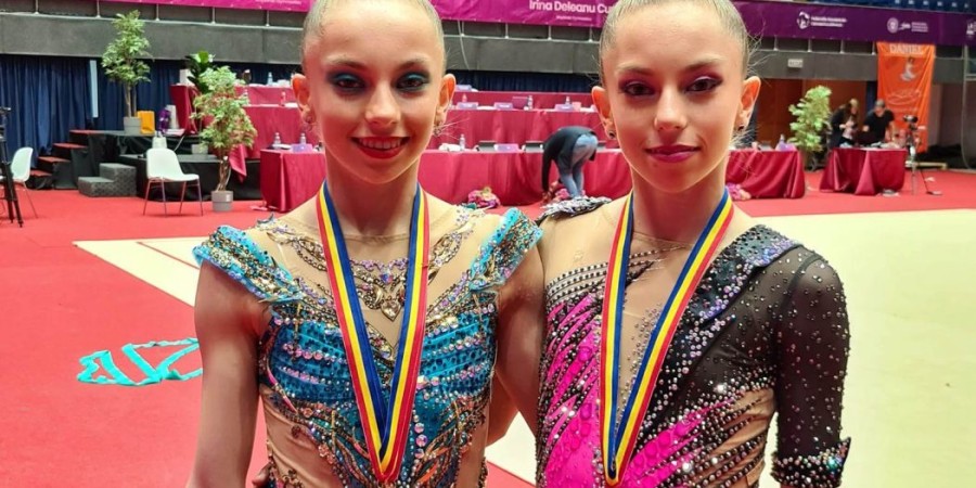 Gimnastele arădene la ritmică, remarcate la Cupa Irina Deleanu 2022